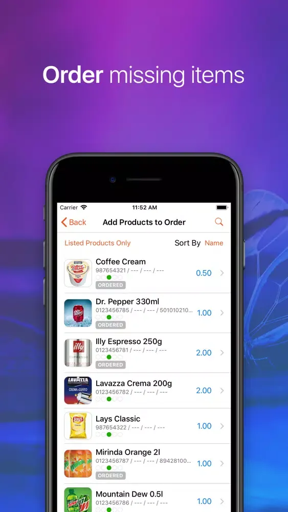 Captures d'écran de AFS Retail Execution 7.3